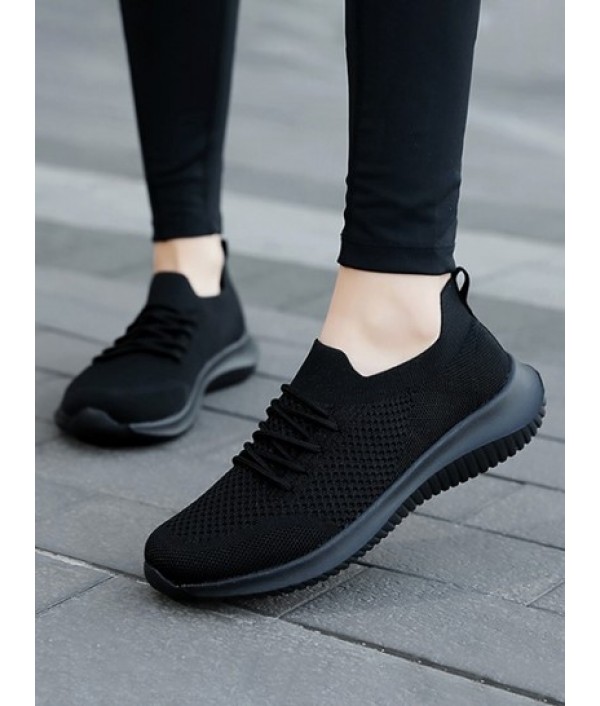 Solid Color Casual Shoes