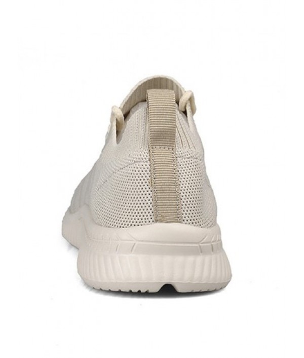 Simple Style Breathable Lace-up Sneakers